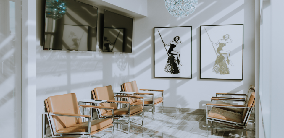 Cozy waiting room with comfortable chairs at S&L Dental in Paradise Valley, AZ
